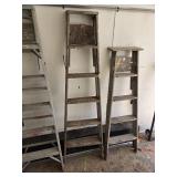 Werner and Wooden Step Ladders