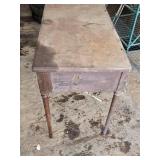 Metal Desk with Single Drawer - 32" Wide