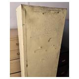 Vintage Metal Storage Cabinet with Shelves - 57 1/2" Tall