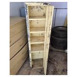 Vintage Metal Storage Cabinet with Shelves - 57 1/2" Tall