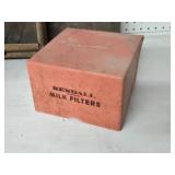 Hanson Utility Scale, Kendall Milk Filters Box, and Kraut Cutter