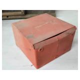 Hanson Utility Scale, Kendall Milk Filters Box, and Kraut Cutter