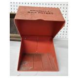 Hanson Utility Scale, Kendall Milk Filters Box, and Kraut Cutter