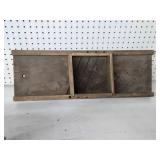 Hanson Utility Scale, Kendall Milk Filters Box, and Kraut Cutter