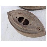 Antique Cast Iron Sad Irons