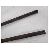 Lot of Blacksmithing Tools Including Tongs and Hardy Tool