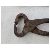 Vintage Blacksmith Farrier Pliers and Cutters Set