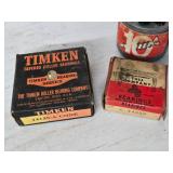 Timken Tapered Roller Bearings and Coleman Gas Mobile Home Furnace Plate with Tools