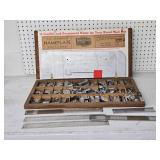 Aluminum Mailbox Nameplate Kit with Letters and Plates