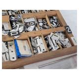 Aluminum Mailbox Nameplate Kit with Letters and Plates