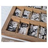 Aluminum Mailbox Nameplate Kit with Letters and Plates
