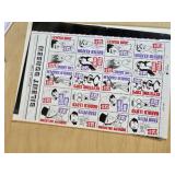 United States Postal Service Legends of the Silent Screen Stamp Collection