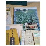 Collection of Minnesota and Renville County Atlases and Road Maps