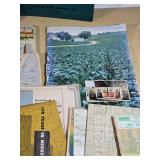 Collection of Minnesota and Renville County Atlases and Road Maps