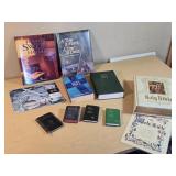 Collection of Religious Books and Bibles
