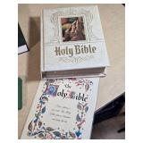 Collection of Religious Books and Bibles