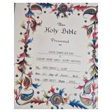 Collection of Religious Books and Bibles