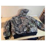 Carhartt Camouflage Hooded Jacket Size 2XL