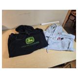 John Deere and Case IH Hoodies, 2XL and 3XL