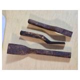 Oxford Silver Plate Co. and Deerfield Silver Plate Spoons, Chisels, and Utility Tote