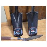 Tool Shop Fiberglass Handle Shovels and Shears