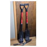 Tool Shop Shovels and Hedge Shears Set