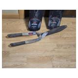 Tool Shop Shovels and Hedge Shears Set