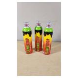 FlameStop Fire Suppressant Spray Bottles - 3 Cans