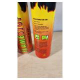 FlameStop Biodegradable Fire Suppressant Canisters - 3 Cans