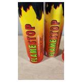 FlameStop Biodegradable Fire Suppressant Canisters - 3 Cans