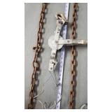 2 Chains and Come-Along - One Chain 199", the other 181"