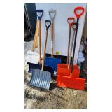 Snow Shovels Assortment Including Union Brand