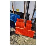 Snow Shovels Assortment Including Union Brand