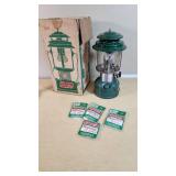 Coleman Model 220 Lantern with Box and Mantles