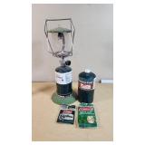 American Camper Propane Lantern with Coleman Mantles and Propane Fuel