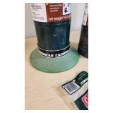 American Camper Propane Lantern with Coleman Mantles and Propane Fuel