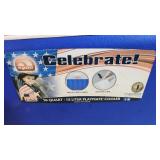 Igloo Coolers, Red and Blue with American Flag Design