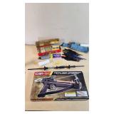 Pistol Grip Crossbow and Blowgun Set including CB1-50 Model, Arrows, Matches, and Accessories