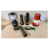 Coleman Lantern, Energizer Flashlights, and MX-991/U Military Flashlight