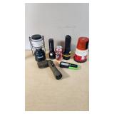 Coleman Lantern, Energizer Flashlights, and MX-991/U Military Flashlight