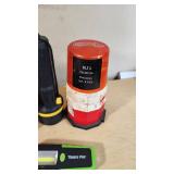 Coleman Lantern, Energizer Flashlights, and MX-991/U Military Flashlight