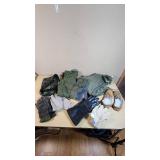 Military Cold Weather Gear including Parka, Mittens, and Boots