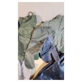 Military Cold Weather Gear including Parka, Mittens, and Boots