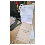 Swedish Military Medical Bags and Supplies including First Aid Kits, Bandages, and Blood Stop Powder