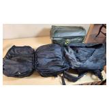 Swedish Military Medical Bags and Supplies including First Aid Kits, Bandages, and Blood Stop Powder