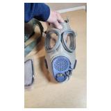Czech M10M Gas Mask with New Filters and Carry Bag