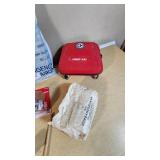 Emergency Preparedness and First Aid Kit including TIDI Products Emergency Blanket, First Aid Kits, Survival Kit and Accessories