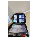 Emergency Preparedness and First Aid Kit including TIDI Products Emergency Blanket, First Aid Kits, Survival Kit and Accessories