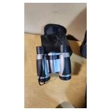 Lot of Binoculars and Monoculars including Tasco 7x35, Vivitar PV Series 8x21, and Night Scope