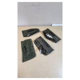 Military Gun Cleaning Kits Including Brushes and Rods - Not Inventoried